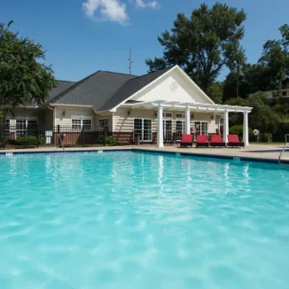 resort style pool